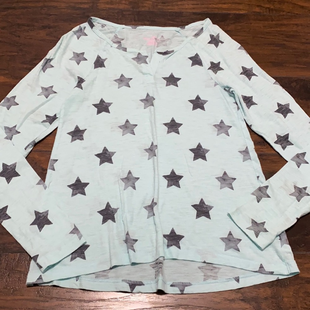 Xhilaration star lounge sleepwear top XS